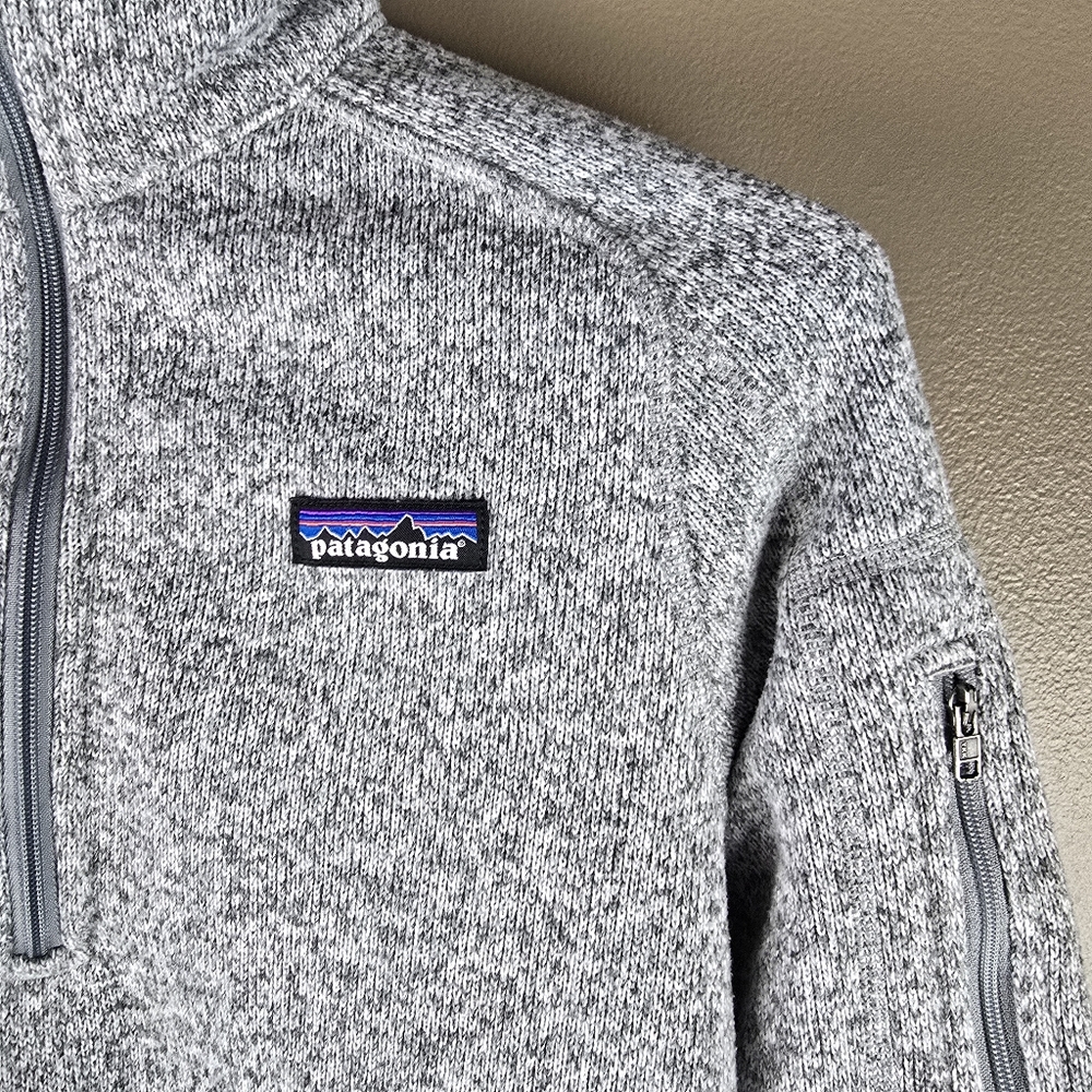 Patagonia better sweater 1/4 zip jacket size small - Picture 3 of 13